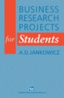Image for Business Research Projects for Students