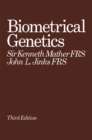 Image for Biometrical Genetics: The Study of Continuous Variation