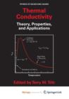 Image for Thermal Conductivity : Theory, Properties, and Applications