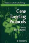 Image for Gene Targeting Protocols