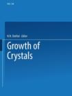 Image for Growth of Crystals : Volume 5A