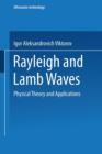 Image for Rayleigh and Lamb Waves : Physical Theory and Applications