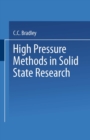 Image for High Pressure Methods in Solid State Research