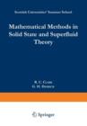 Image for Mathematical Methods in Solid State and Superfluid Theory