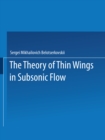 Image for Theory of Thin Wings in Subsonic Flow