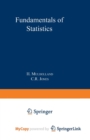 Image for Fundamentals of Statistics