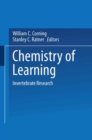 Image for Chemistry of Learning: Invertebrate Research