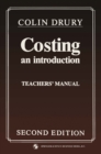 Image for Costing: An introduction Teachers&#39; Manual