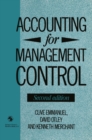 Image for Accounting for Management Control