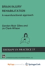 Image for Brain Injury Rehabilitation : A neurofunctional approach