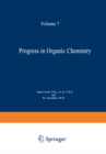 Image for Progress in Organic Chemistry: Volume 7