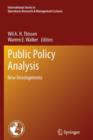 Image for Public Policy Analysis
