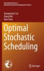 Image for Optimal Stochastic Scheduling