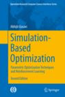 Image for Simulation-based optimization: parametric optimization techniques and reinforcement learning