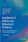 Image for Handbook of Adolescent Behavioral Problems : Evidence-Based Approaches to Prevention and Treatment