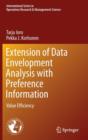 Image for Extension of Data Envelopment Analysis with Preference Information