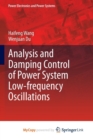 Image for Analysis and Damping Control of Power System Low-frequency Oscillations