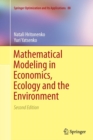 Image for Mathematical modeling in economics, ecology and the environment