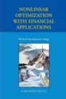 Image for Nonlinear Optimization with Financial Applications