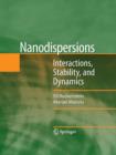 Image for Nanodispersions