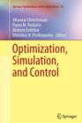 Image for Optimization, Simulation, and Control