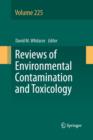 Image for Reviews of Environmental Contamination and Toxicology Volume 225