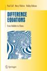 Image for Difference Equations : From Rabbits to Chaos