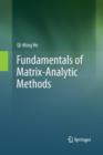 Image for Fundamentals of  Matrix-Analytic Methods