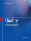 Image for Quality : Its Definition and Measurement As Applied to the Medically Ill