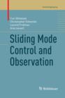 Image for Sliding Mode Control and Observation