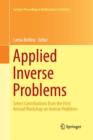 Image for Applied Inverse Problems : Select Contributions from the First Annual Workshop on Inverse Problems