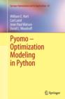 Image for Pyomo – Optimization Modeling in Python