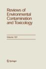 Image for Reviews of Environmental Contamination and Toxicology 187