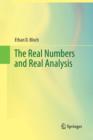 Image for The Real Numbers and Real Analysis