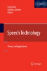 Image for Speech Technology : Theory and Applications