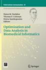 Image for Optimization and Data Analysis in Biomedical Informatics