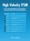 Image for High Velocity Itsm: Agile It Service Management for Rapid Change in a World of Devops, Lean It and Cloud Computing