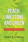 Image for Peach, Limestone, and Green : Letters and Poems through Loss and Grief