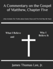 Image for A Commentary on the Gospel of Matthew, Chapter Five