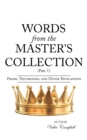 Image for Words from the Master&#39;s Collection: Part 1