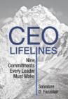 Image for CEO Lifelines : Nine Commitments Every Leader Must Make