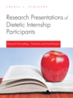Image for Research Presentations of Dietetic Internship Participants: Research Proceedings - Nutrition and Food Section