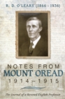 Image for R. D. O&#39;Leary (1866-1936): Notes from Mount Oread, 1914-1915