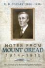Image for R. D. O&#39;Leary (1866-1936) : Notes from Mount Oread, 1914-1915