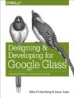 Image for Designing and developing for Google Glass