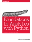 Image for Foundations for analytics with Python