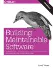 Image for Building Maintainable Software, C# Edition