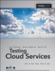 Image for Testing cloud services: how to test SaaS, PaaS &amp; IaaS