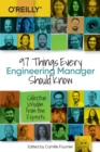 Image for 97 Things Every Engineering Manager Should Know