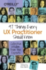 Image for 97 Things Every UX Practitioner Should Know